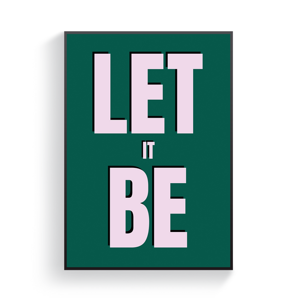 Let It Be Poster