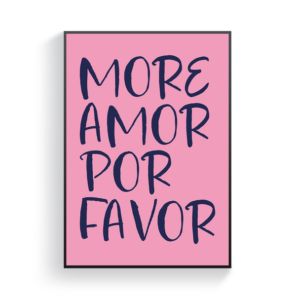 More Amor Por Favor Poster